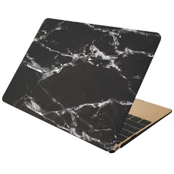 Macbook 12" Marble Serie Hard Case - Dark