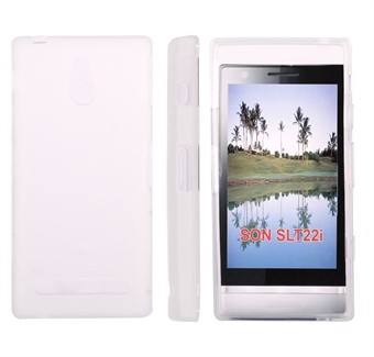 Simpel Sony Xperia P Silikone cover (Transparent)