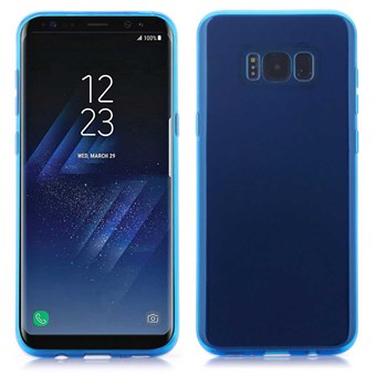 Glory Cover i silikone til Samsung Galaxy S8 -  Blå