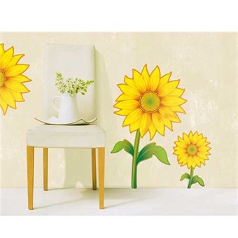 TipTop Wallstickers AY Beautiful Sunflowers Print 