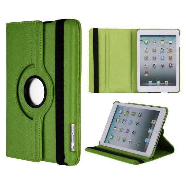 nordøst ulovlig buffet 360 grader roterende taske til iPad 2/3/4. Tasker til Apple Tablets