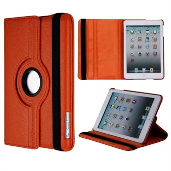 Danmarks Billigste 360 Roterende Cover til iPad 2 / iPad 3 / iPad 4 - (Orange)