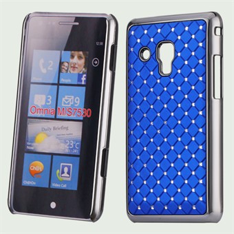 Bling Bling Diamond Chrome til Omnia M (Blå)