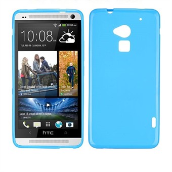HTC One Max - Simple Silikone (blå) 