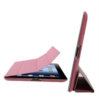 Komplet Smartcover iPad 2/3/4 med Wakeup - Pink