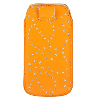 Pull Tab Case - Orange (bling edition) 5 / 5S / SE 2013