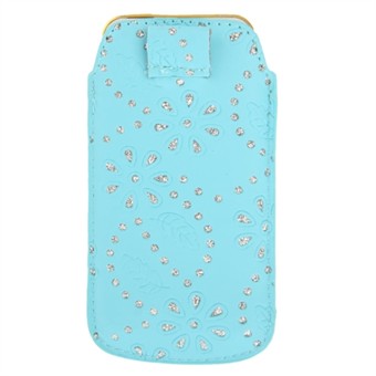 Pull Tab Case - Baby Blue (bling edition) iPhone 5 / iPhone 5S / iPhone SE 2013