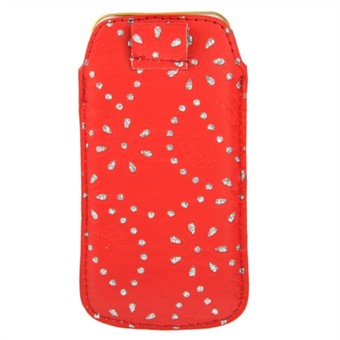 Pull Tab Case - Red (bling edition) 5 / 5S / SE 2013