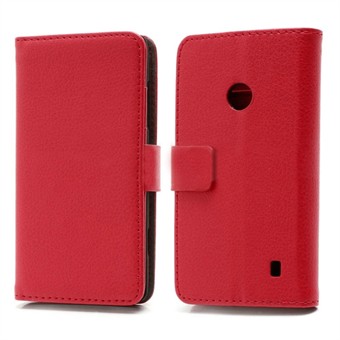 Praktisk Pungetui - Lumia 520/525 (Rød)