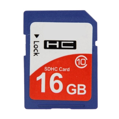 Arving kompression omhyggeligt SDHC Hukommelseskort - 16GB