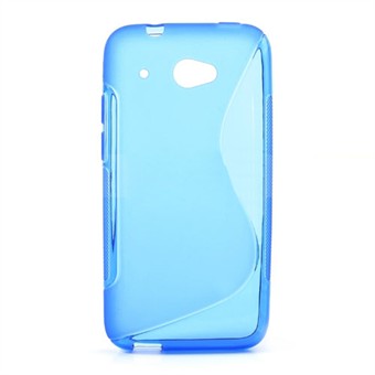 S-Line Silikone Cover - HTC 601 Zara (blå)