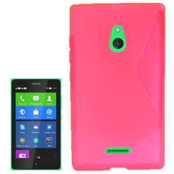 S-Line Silikone Cover - Nokia XL (pink)