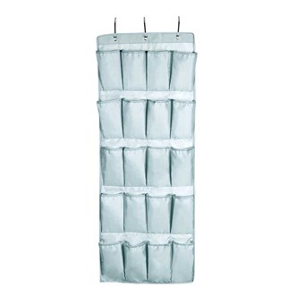 Opbevarings Organizer m/ 20 lommer - Lysegrå