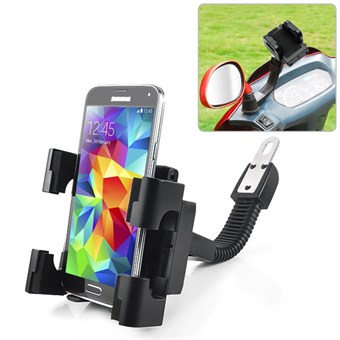 Sidespejl Smartphone Holder til knallert/ scooter/ motorcykel