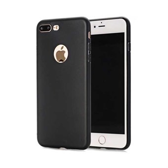 Slim protection Cover til iPhone 7 Plus / iPhone 8 Plus - Sort