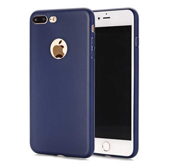 Slim protection Cover til iPhone 7 Plus / iPhone 8 Plus - Mørkeblå