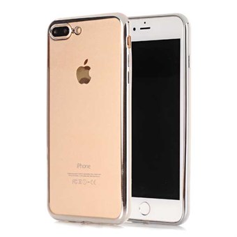 Shiny Sides Cover til iPhone 7 Plus / iPhone 8 Plus - Sølv