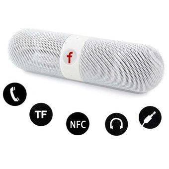 Fivestar F808 Bluetooth Højttaler - Hvid