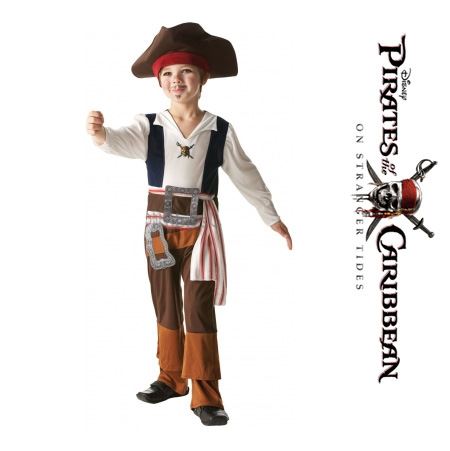 Billige kostumer - Kaptajn Jack Sparrow Kostume børn