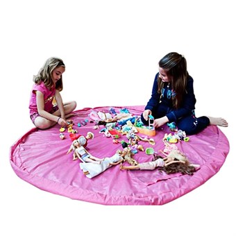 Legetæppe 35 cm / Opbevaringstaske - Pink