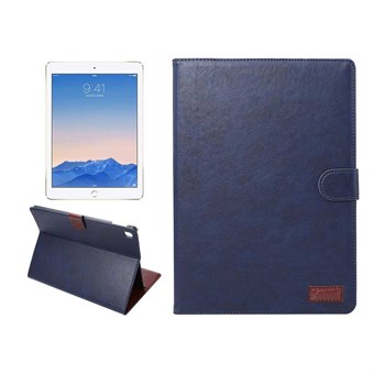 Læder cover iPad Pro 9.7 sleep funktion blå