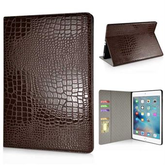 Aligator skin etui iPad Pro 12\'9 - Brun