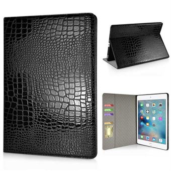 Aligator skin etui iPad Pro 12\'9 - Sort