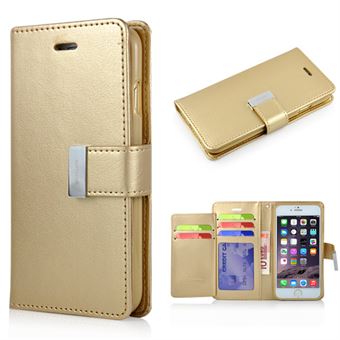 Empire Wallet Etui til 6 / 6S - Guld