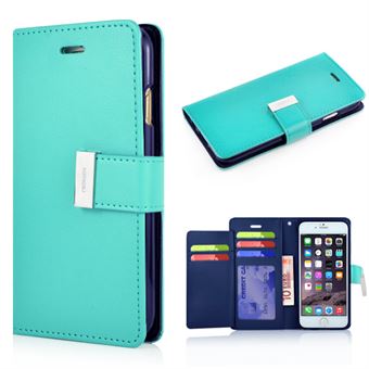Empire Wallet Etui til 6 / 6S - Turkis