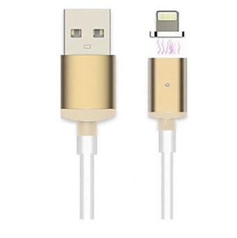 Magnetisk Lightning til USB Kabel til iPhone - Guld