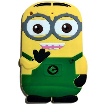 3D Mini 1/2/3 Minion silikone cover (grøn)