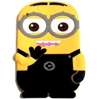 3D Mini 1/2/3 Minion silikone cover (sort)