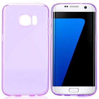 Soft silikone cover Galaxy S7 (lilla) 