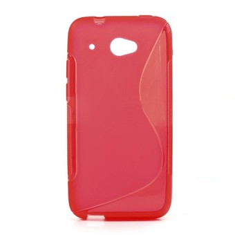 S-Line Silikone Cover - HTC 601 Zara (Rød)