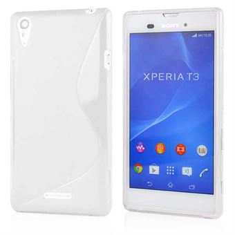S-line Silikone Cover til Xperia T3 (klar)