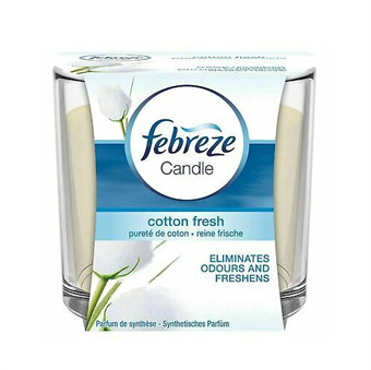 Febreze Duftlys - Luftfrisker - Cotton Fresh - 100 gram