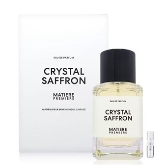 Matiere Premiere Crystal Saffron - Eau de Parfum - Duftprøve - 2 ml