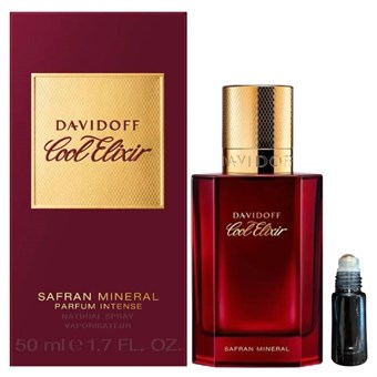 Davidoff Cool Elixir Safran Mineral - Parfum Intense - Roll On - 5 ml