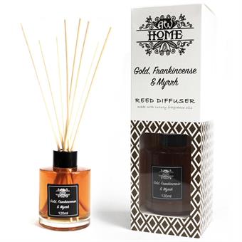 LuXury Reed Diffuser - Gold, Frankincense & Myrrh - 120 ml 