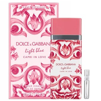 Dolce & Gabbana Light Blue Capri In Love Travel Retail Exclusive - Eau de Parfum - Duftprøve - 5 ml