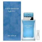 Dolce & Gabbana Light Blue Eau Intense - Eau de Parfum - Duftprøve - 2 ml