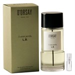 D’ORSAY À cœur perdu. L.B. - Eau de Parfum - Duftprøve - 2 ml