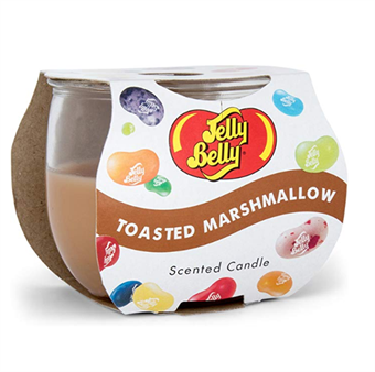 Jelly Belly - Candle Pot - Duftlys i Glas - Toasted Marshmallow - 85 g