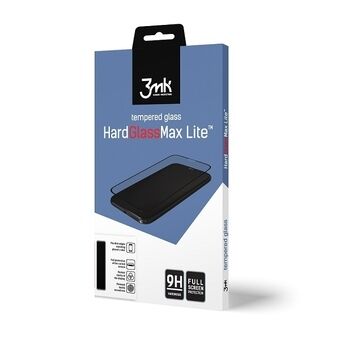 3MK HardGlass Max Lite Samsung A202 A20e sort/sort