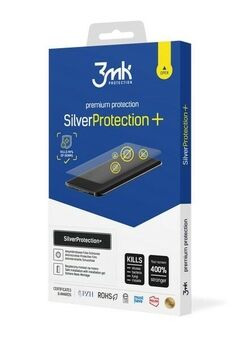 3MK Silver Protect+ iPhone 12 Mini 5,4" er en vådmonteret antibakteriel film.
