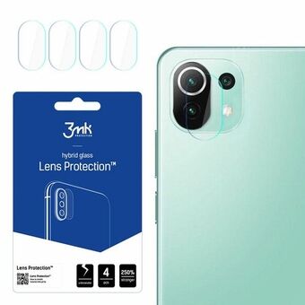 3MK Lens Protect Xiaomi Mi 11 Lite 5G Kameralinsebeskyttelse 4 stk.