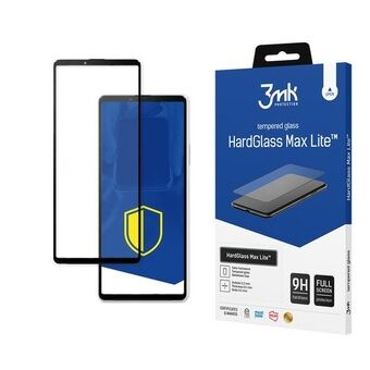 3MK HardGlass Max Lite til Sony Xperia 10 III 5G sort