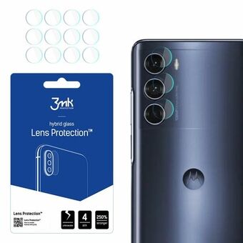 3MK Lens Protect Motorola Moto G200 5G Kameralinsebeskyttelse 4 stk.
