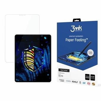 3MK PaperFeeling iPad Pro 12.9" 5. gen. 2stk/2stk Film