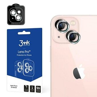 3MK Lens Protection Pro til iPhone 13/13 Mini - Beskyttelse til kameraobjektivet med monteringsramme, 1 stk.